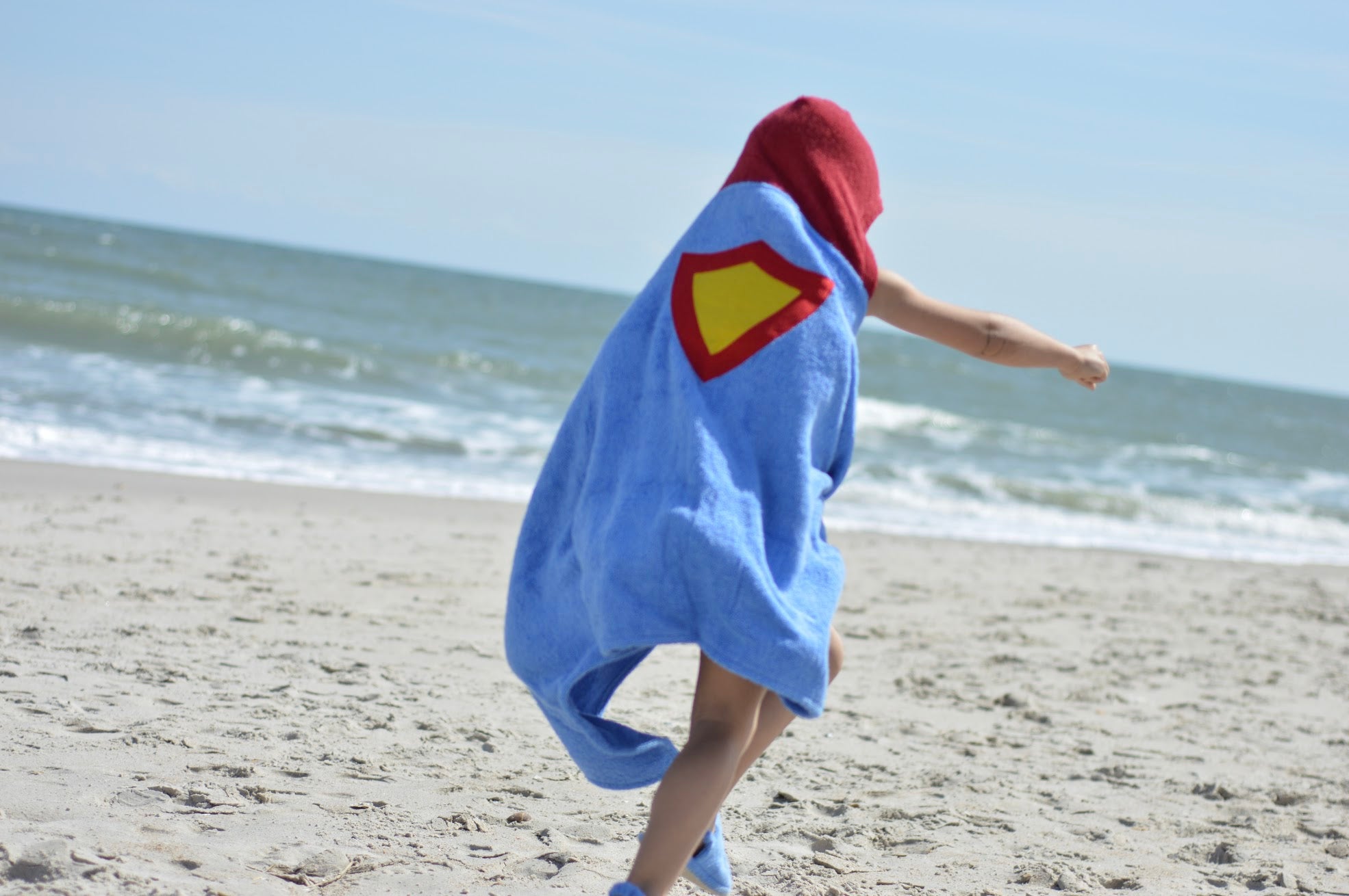 Personalized Hooded Towel- Superhero