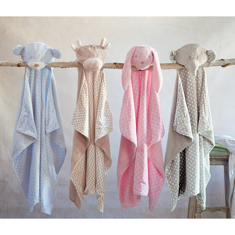 Personalized Hooded Towel - Bunny