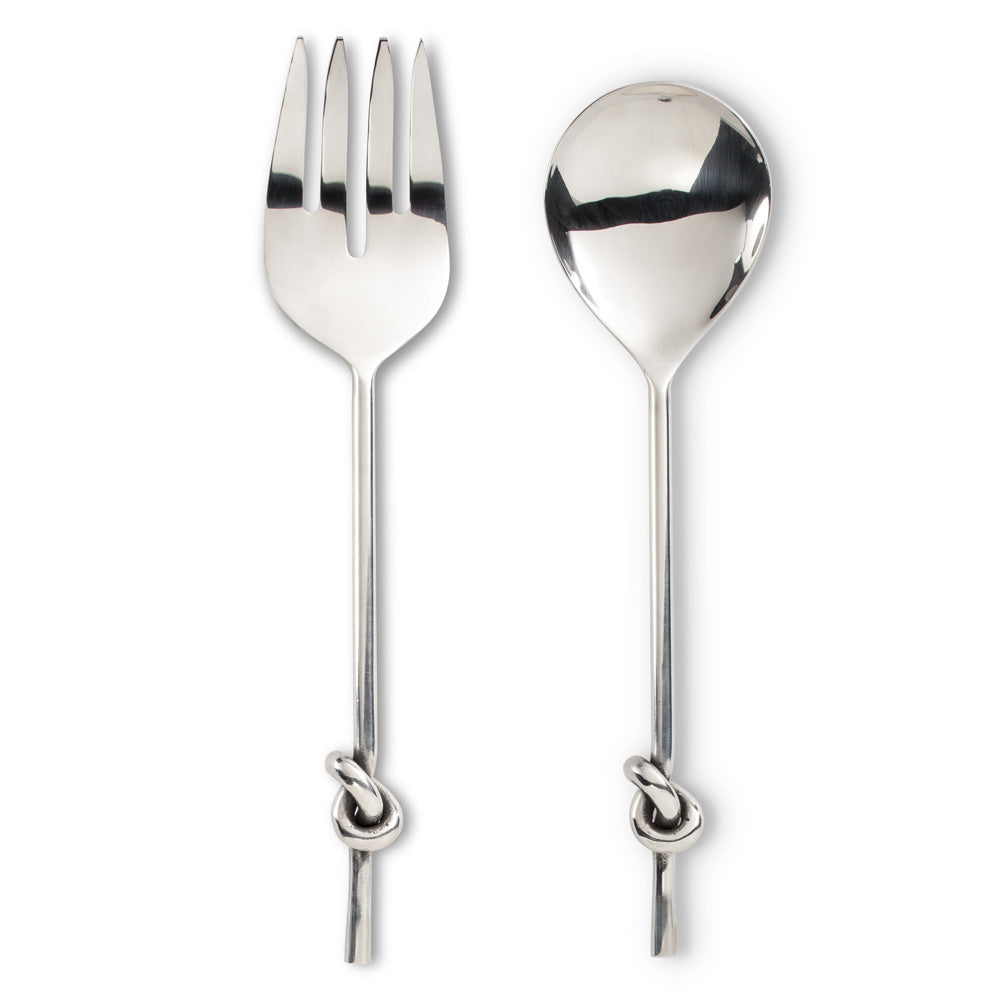 Salad Servers with Knot Handle