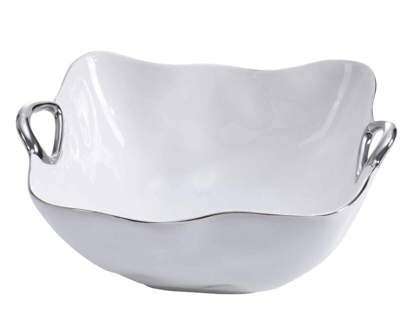 Pampa Bay Handle With Style Large Bowl - White