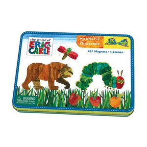 Magnetic Characters Play Tin - Eric Carle