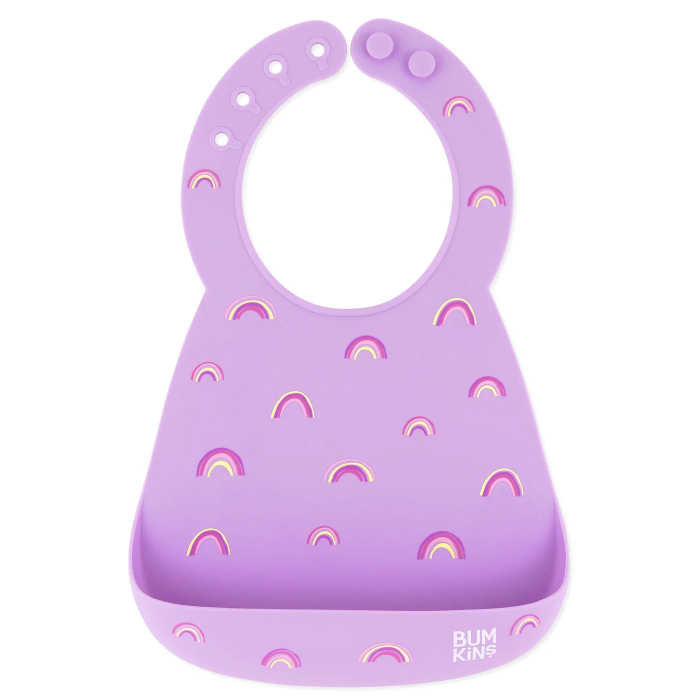 Silicone Bibs - Rainbows