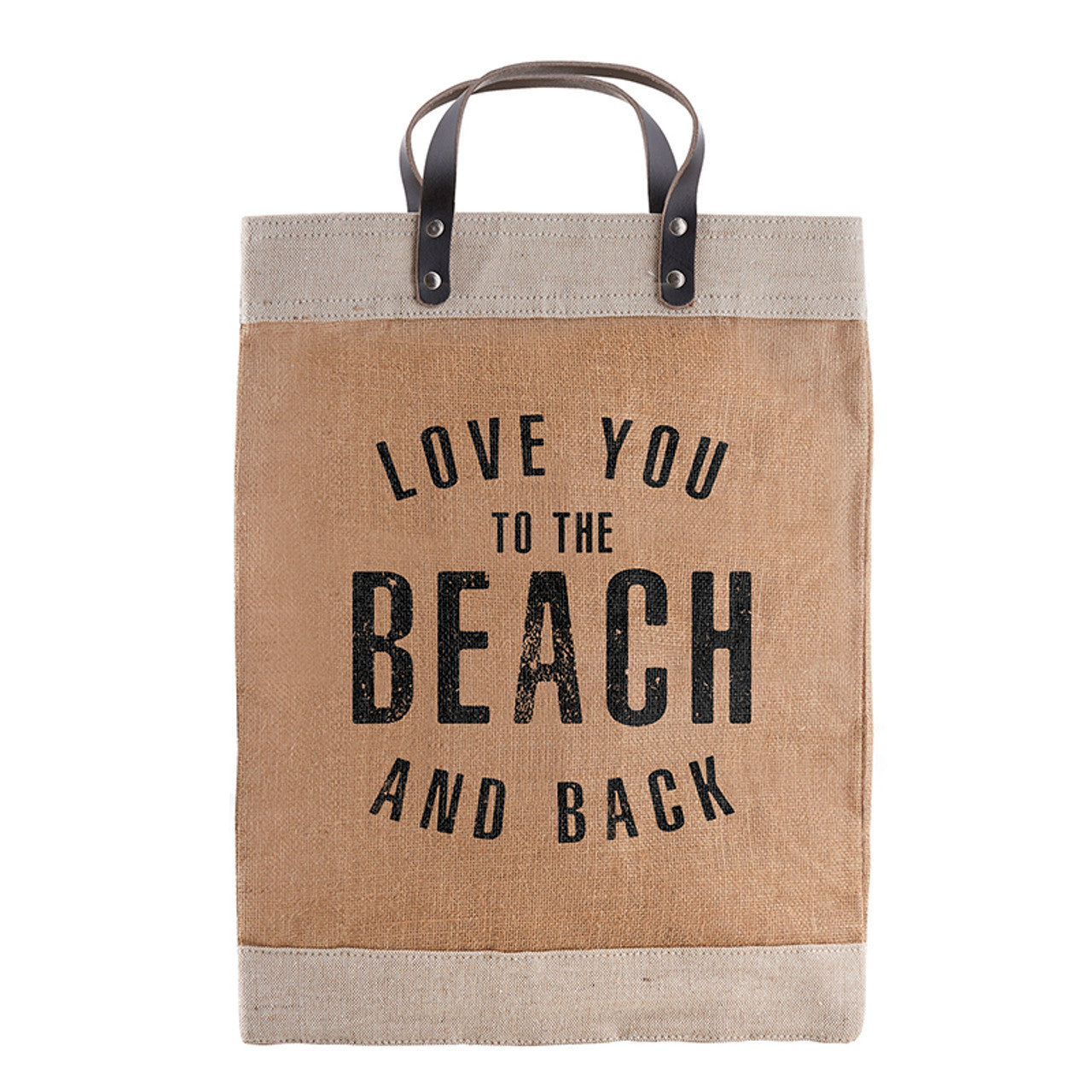 Market Tote - Love You to the beach and back