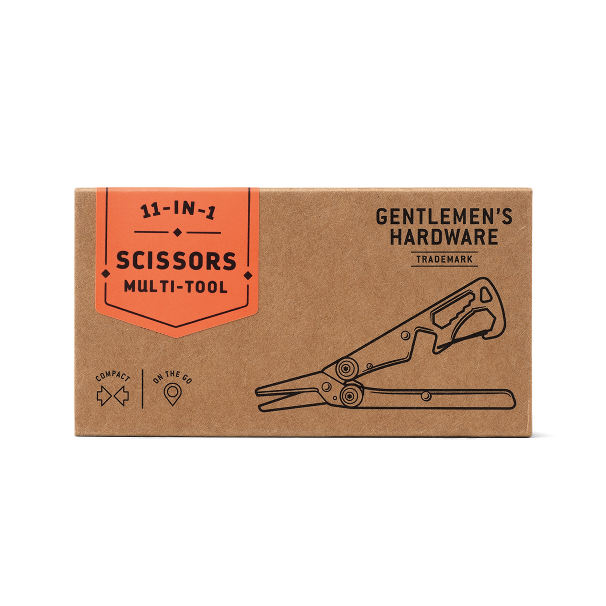 Gentleman’s Hardware 11-in-1 Foldable Scissors Multi-Tool