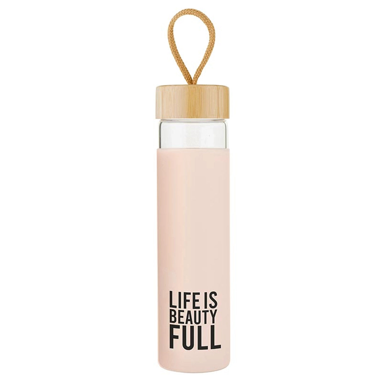 Glass Bottle - Life is Beauty Full