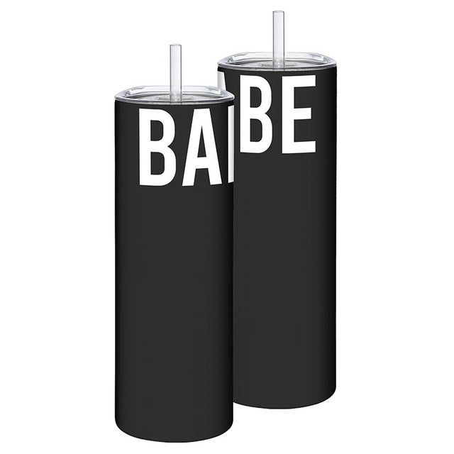 Matte Skinny Tumbler - Babe