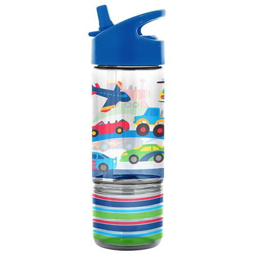 Sip and Snack WATER BOTTLE - Transportation