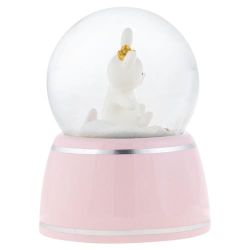 Personalized Snow Globe - Bunny