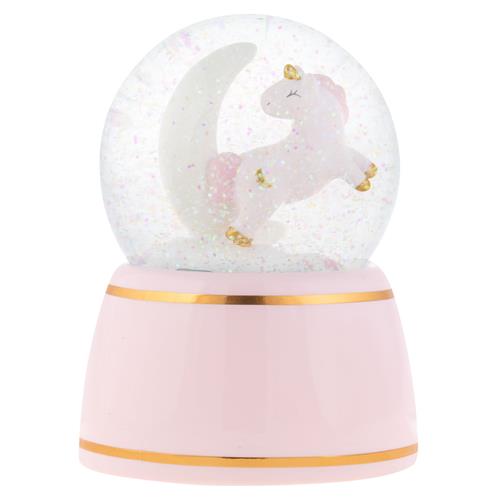Personalized Snow Globe - Unicorn