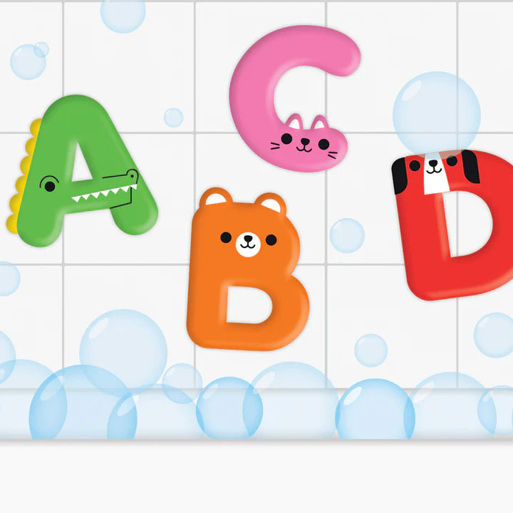 Bath Shapes - Stickable Foam Animal ABC