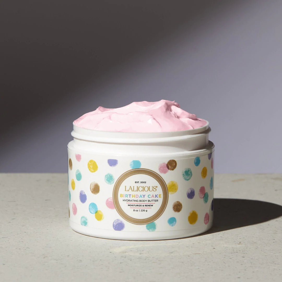 Lalicious- 8oz Birthday Cake - Body Butter