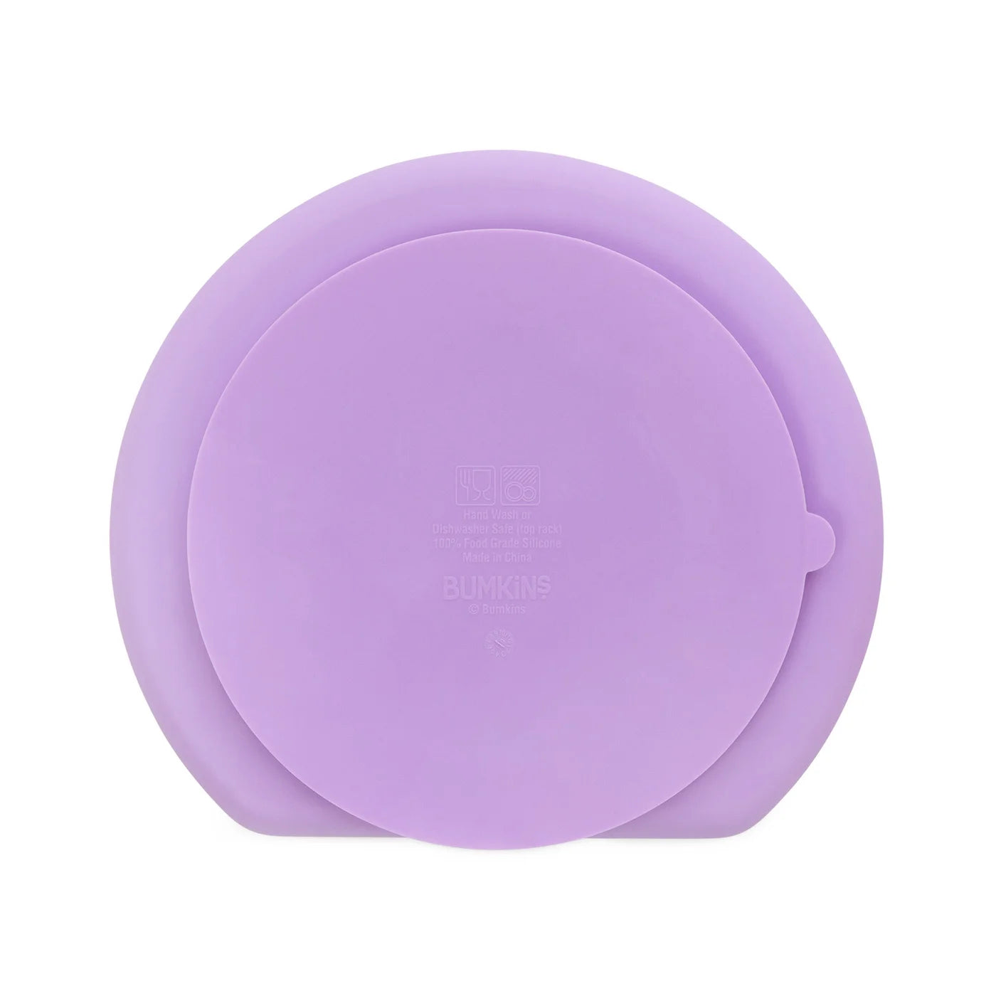 Silicone Grip Dish - Lavender