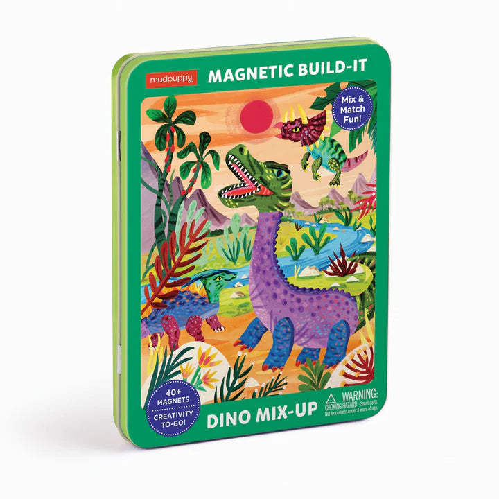 MAGNETIC BUILD  IT- DINO MIX UP