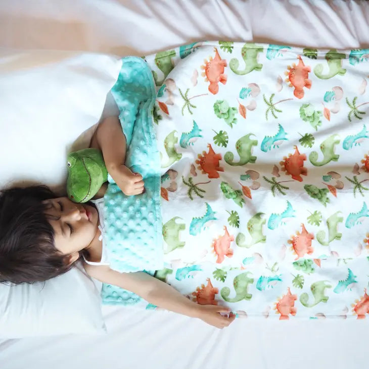 Personalized Baby & Toddler Blanket - Dinosaurs