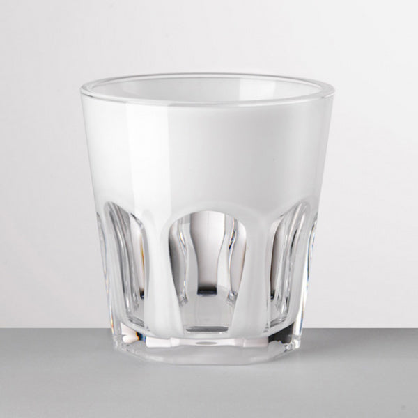 Acrylic by Mario Luca Giusti - Gulli White Glasses - Set of 6
