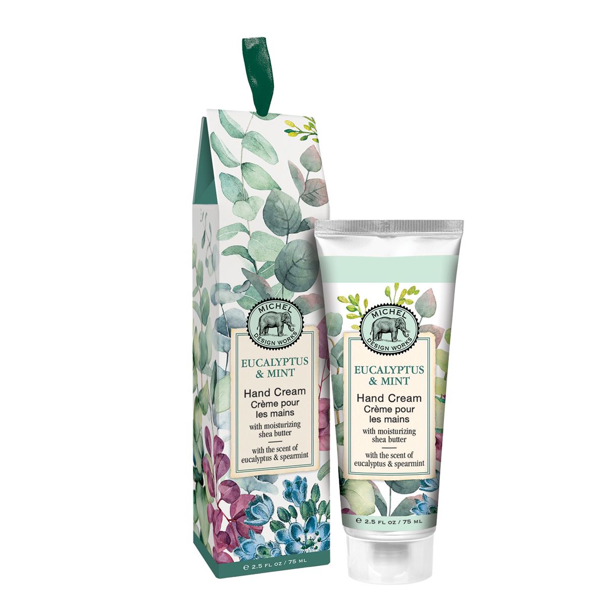 Michel Design Eucalyptus &amp; Crème pour les mains à la menthe