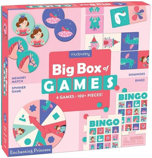 ENCHANTING PRINCESS BIG BOX OF GAMES 3+