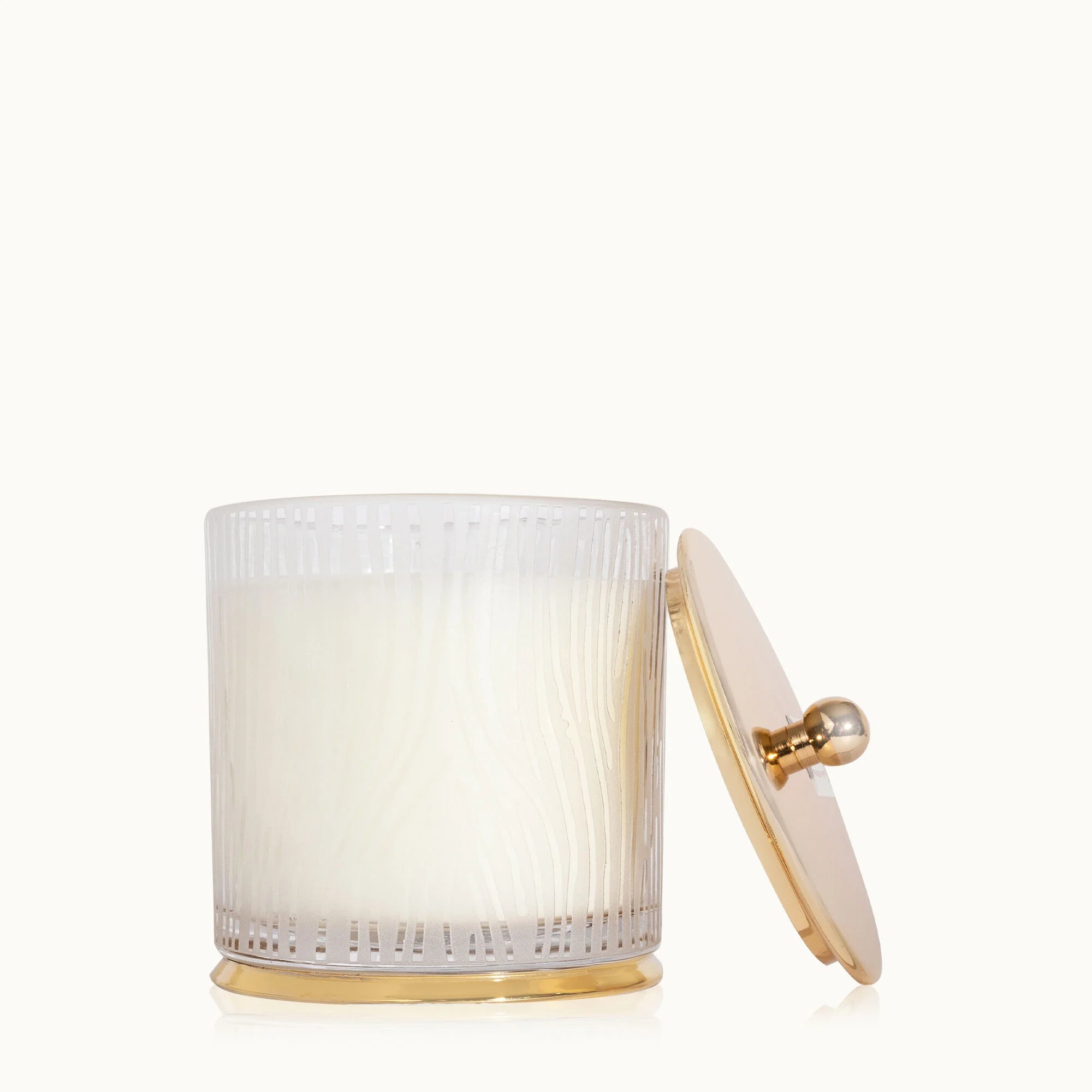 Thymes - Candle - Frasier Fir Gilded Frosted Wood Grain